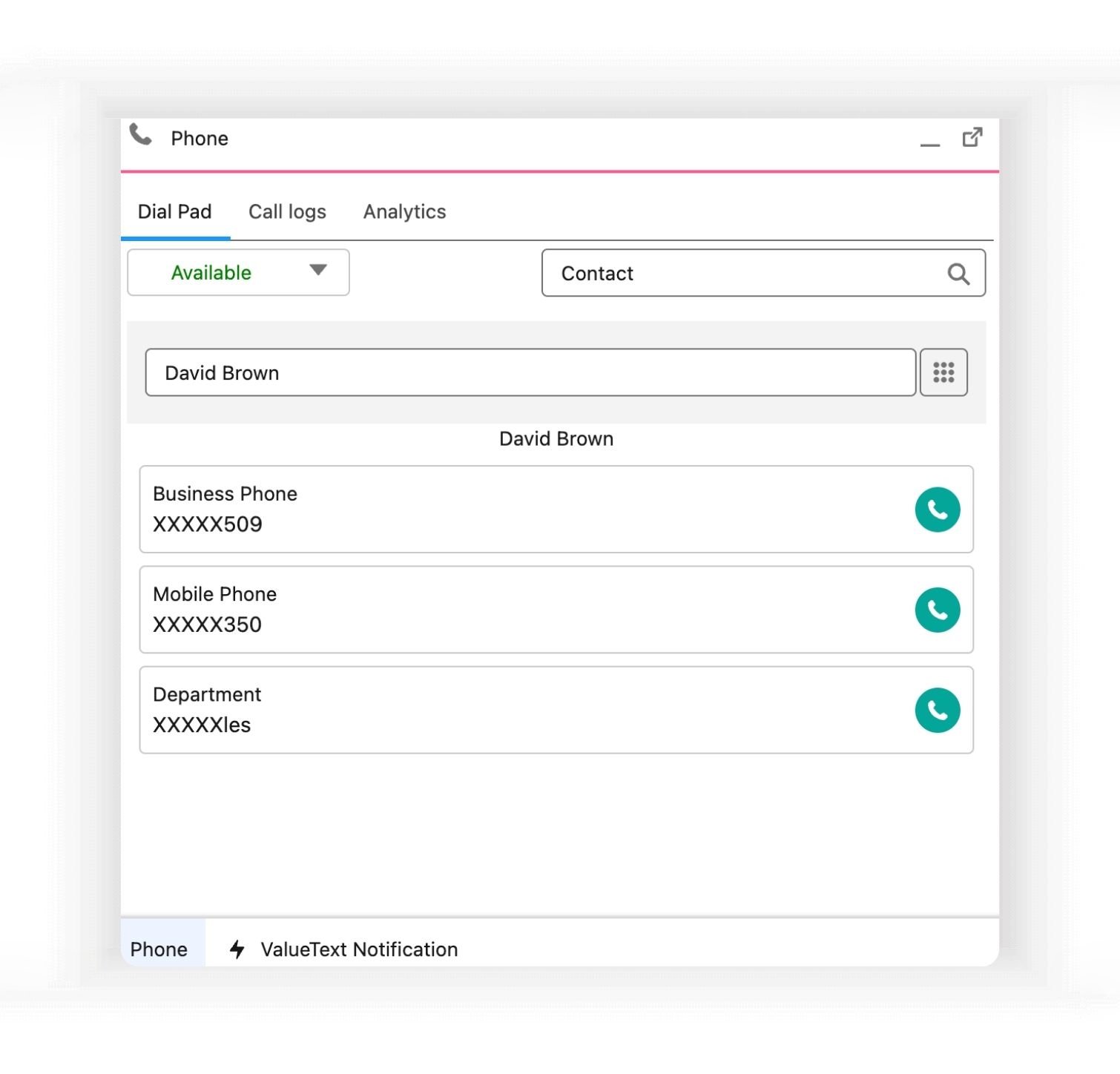 CTI Integration with Salesforce